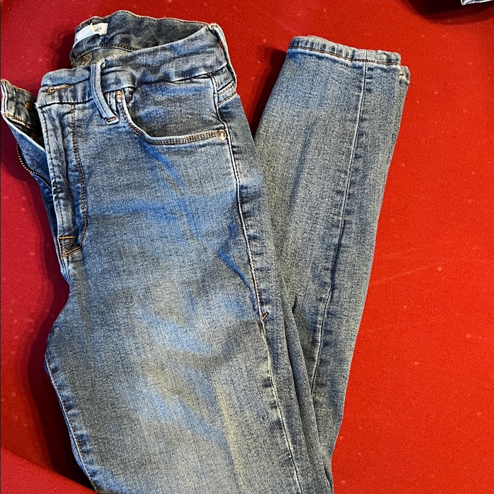 Good American Classic Denim Skinny Jeans